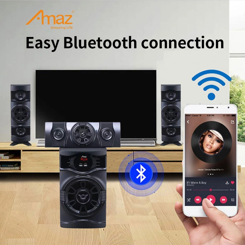 Most Popular Subwoofer Speaker Amaz Powerful 3.1 Home Theatre Speaker Receiver