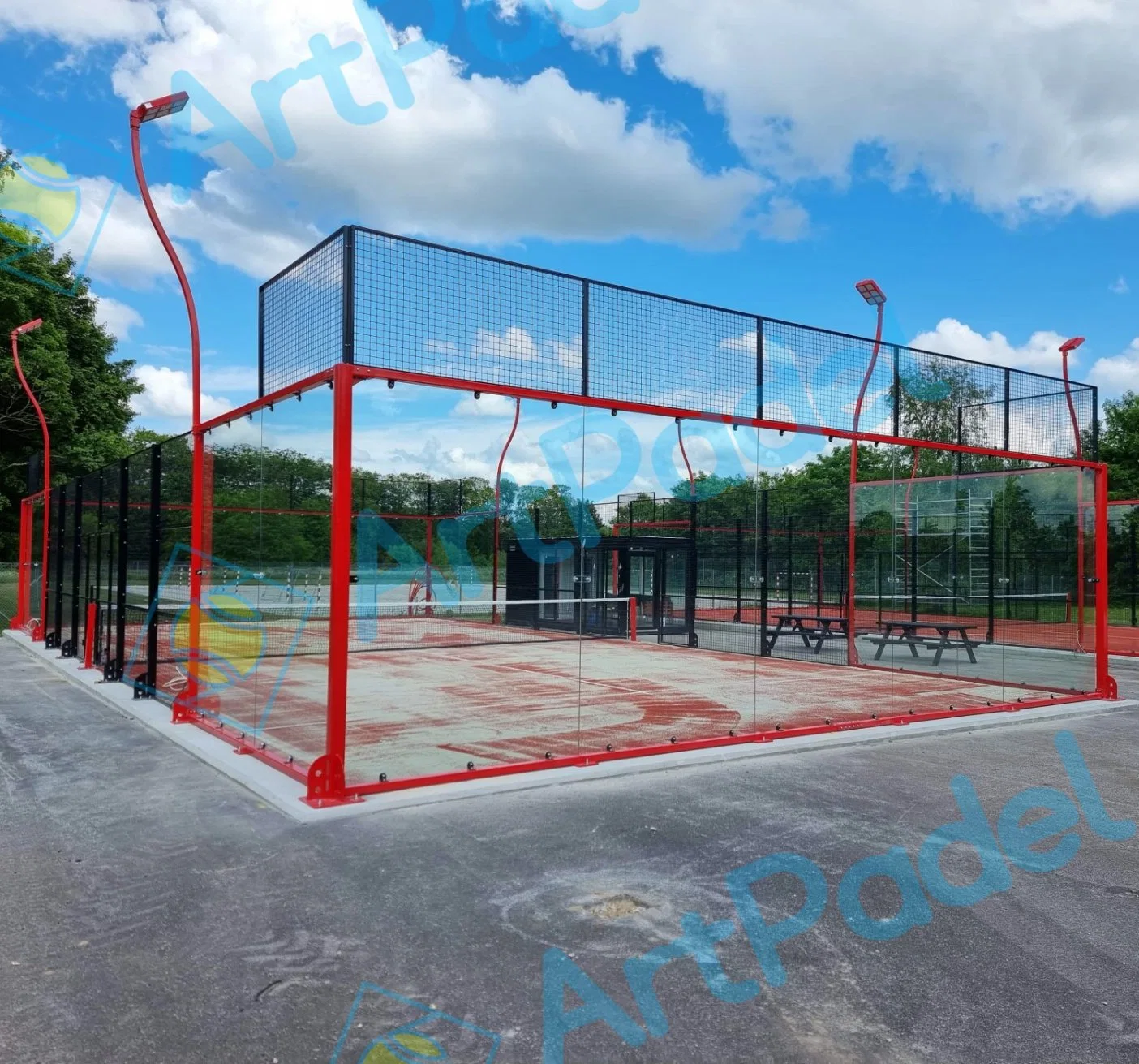 Sport Boden Lieferant Tennis Padbal Court zum Verkauf Outdoor Paddel Tennisplatz