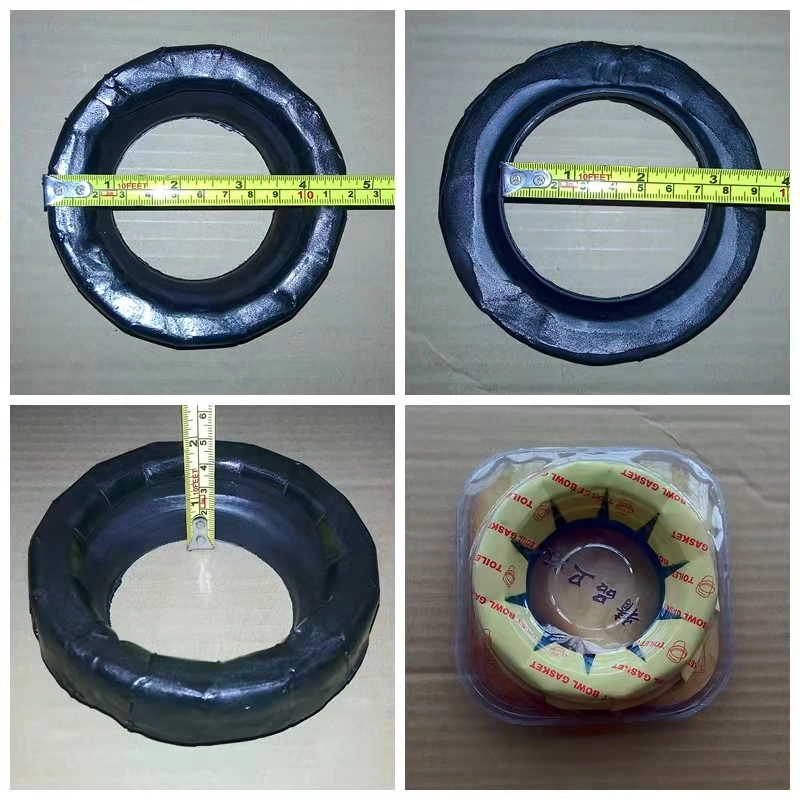 China Supplier Wc Toilet Gasket with Screws Flange Rubber Ring Toilets Wax Silicone Price Deodorization Toilet Bowl Flange