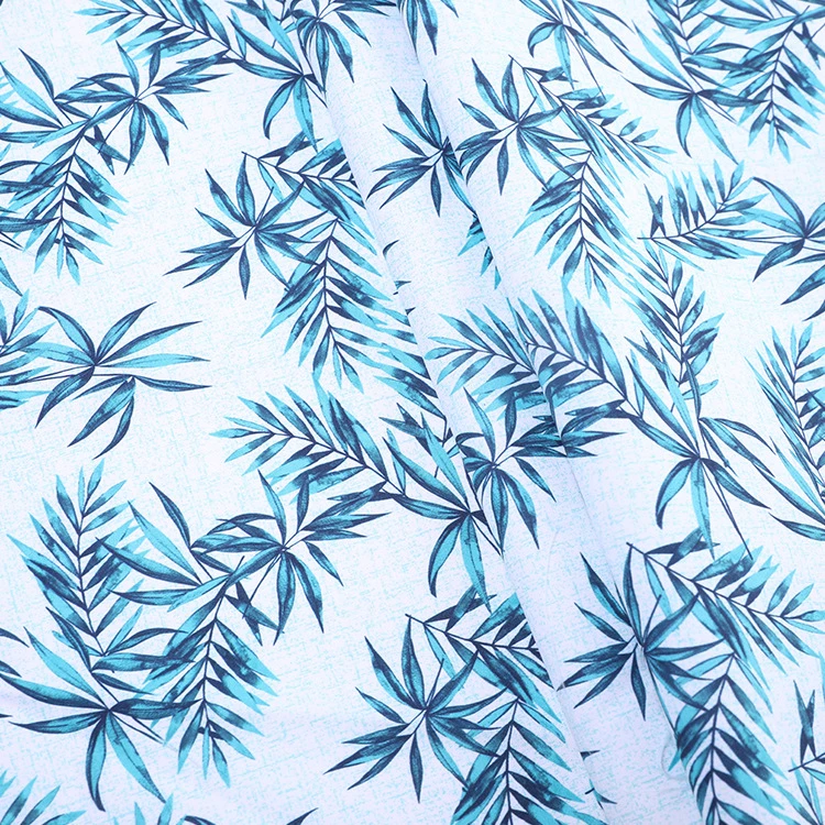 Waterproof Beach Shorts Fabric Polyester Spandex Printed Fabric