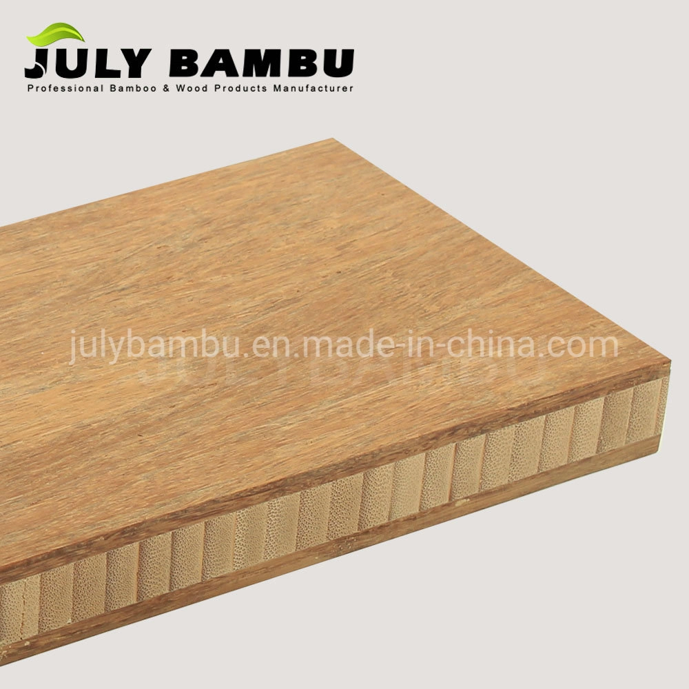 Factory Strand Woven Carbonised Bamboo Panel for Kitchen Cabinets / Solid Kitchen Shelf