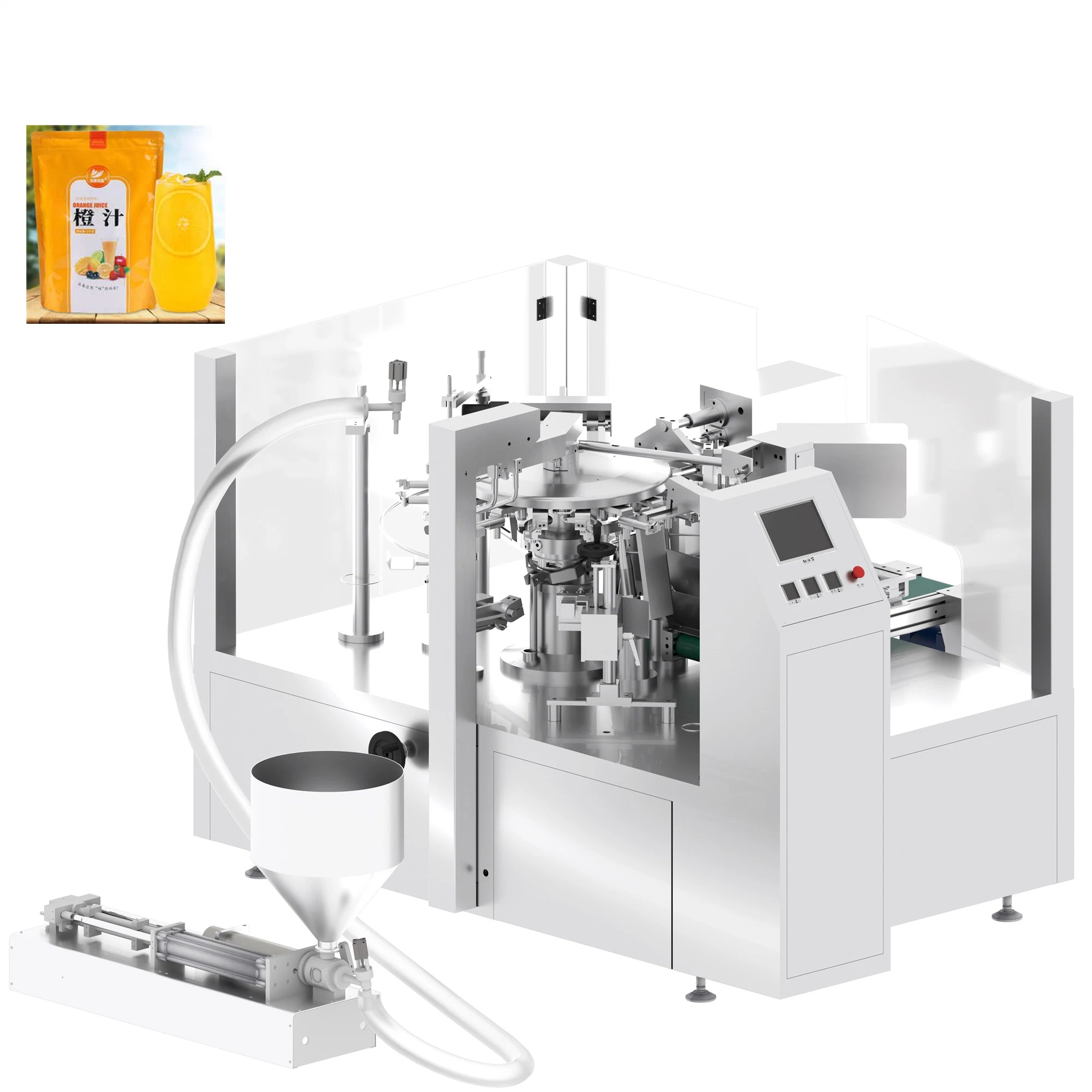 Automatic Filling Machine for Food/Cosmetic/Beverage /Oil/Cream / Soap Liquid Paste Product Packing Machinery Machine Bottling Line