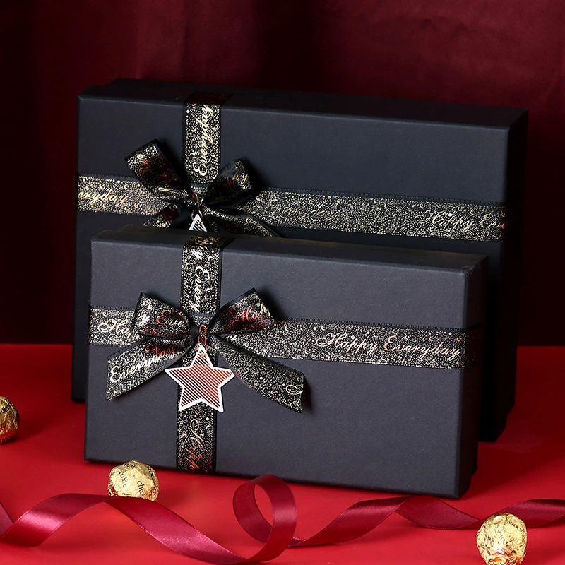 a Rectangular Christmas Gift Box