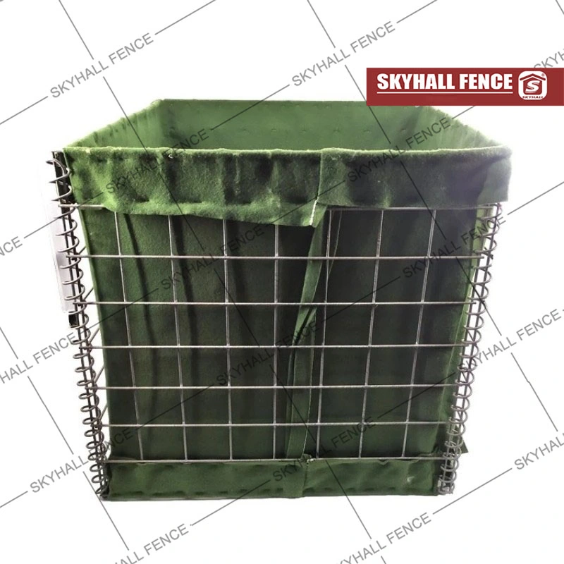 Sand Wall Barrier Flood Barrier Blast Barrier Defensive Gabion Barrier