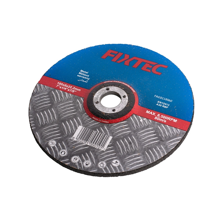 Fixtec 6mm Thickness Abrasive Sanding Disc 100mm Diameter Abrasive Grinding Disc