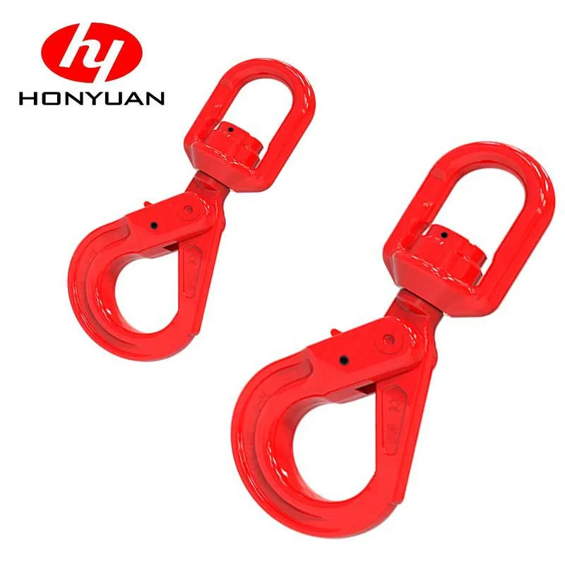 Factory G80 New Type Swivel Selflock Hook for Lifting Chain Slings