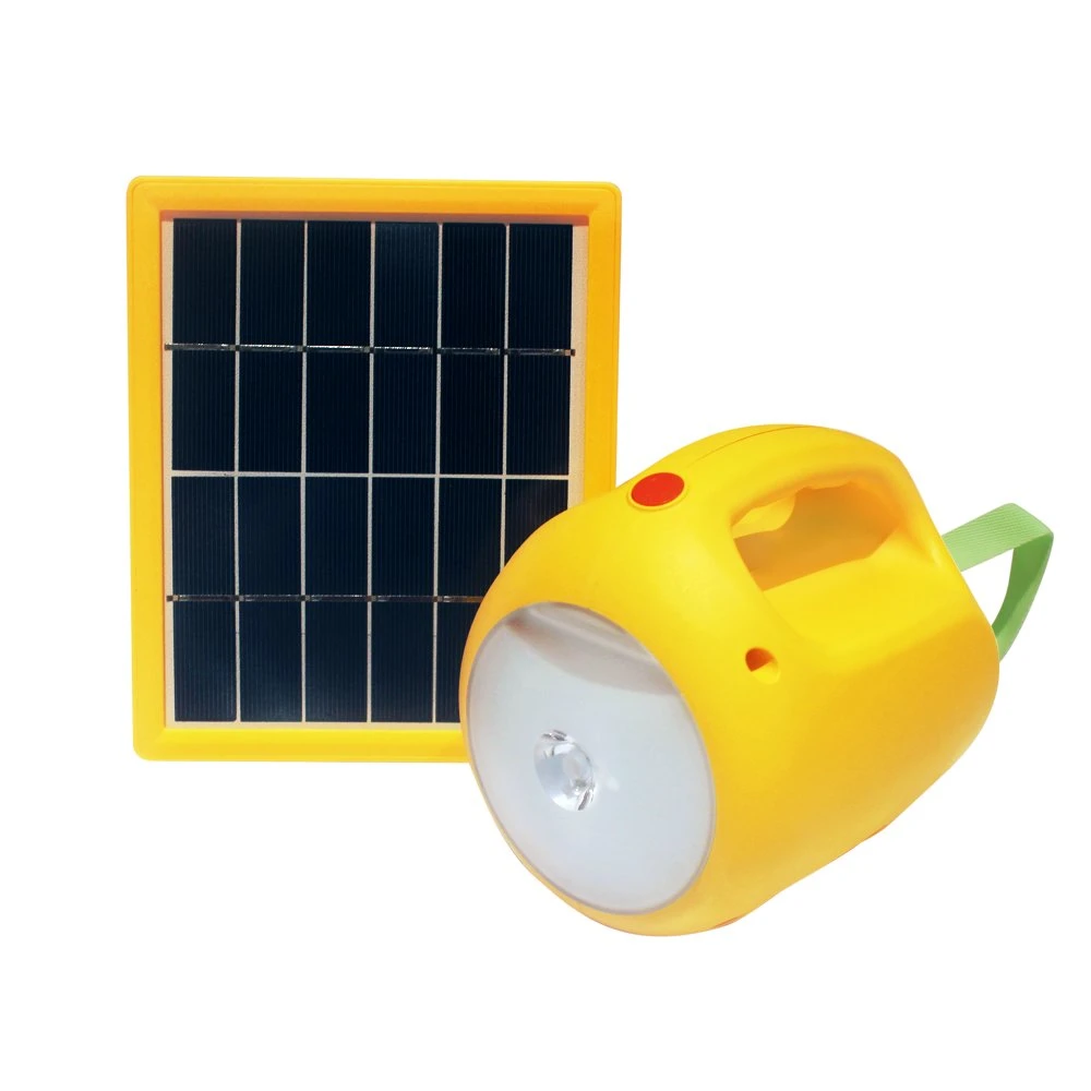 3W Economical Portable Solar Light Lantern Lighting Lamp Table LED Torch Replacement Top with Phone Charging Function