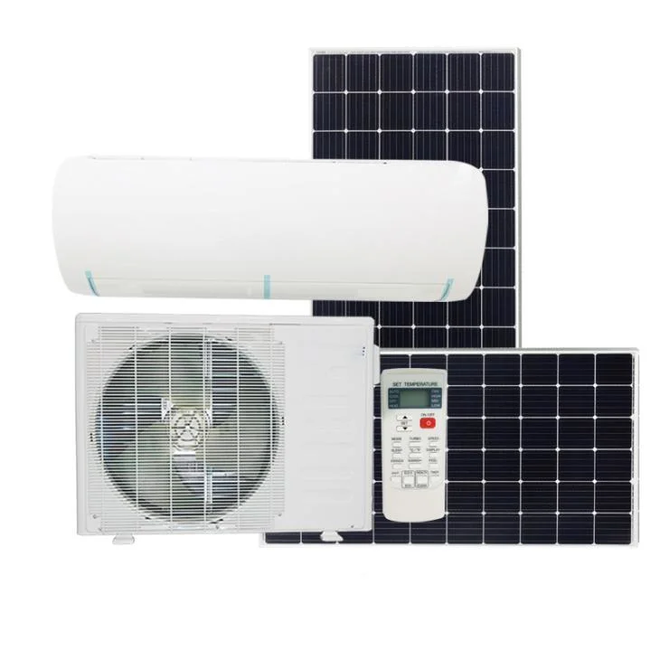 Dcac Hybrid Solar Air Conditioner 12000BTU 18000BTU 24000BTU Solar System with Solar Panel