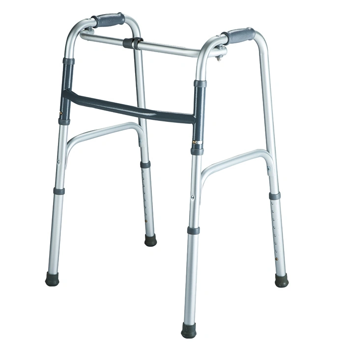 Health Elderly Care Products Factory Price Standard Aluminum Rollator Walker