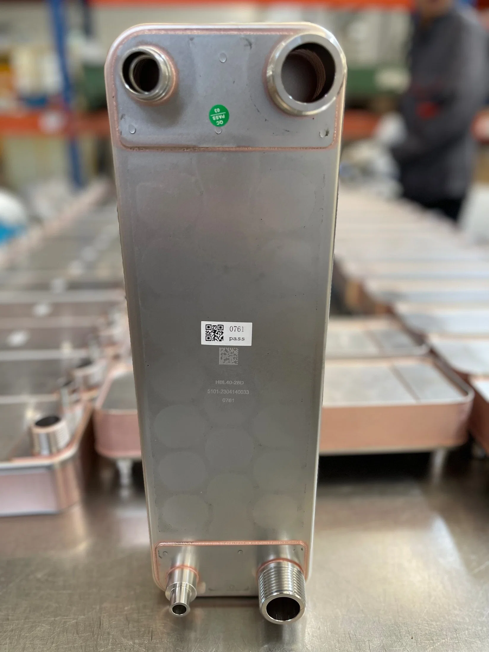 High Heat Transfer Efficiency Danfos Copper Brazed Heat Exchanger Ach30 AC30 AC73 B28 B85 for Heat Pump