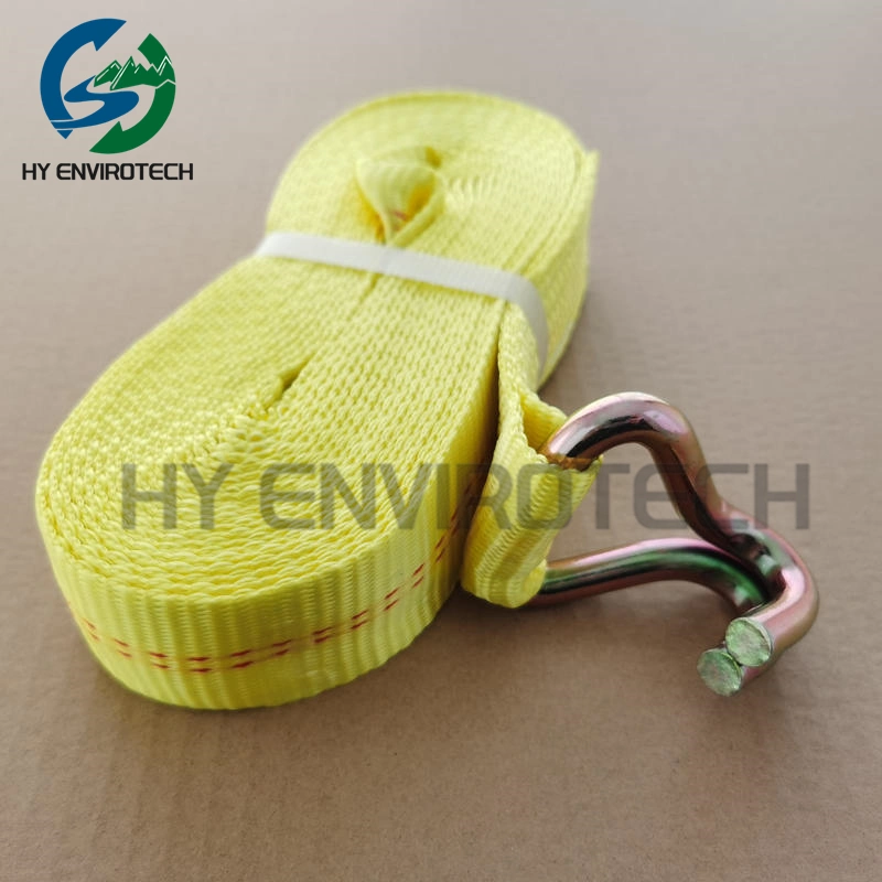 2"X 30" Winch Strap with J Hook USD on Roll off Dumpster From China Supplier