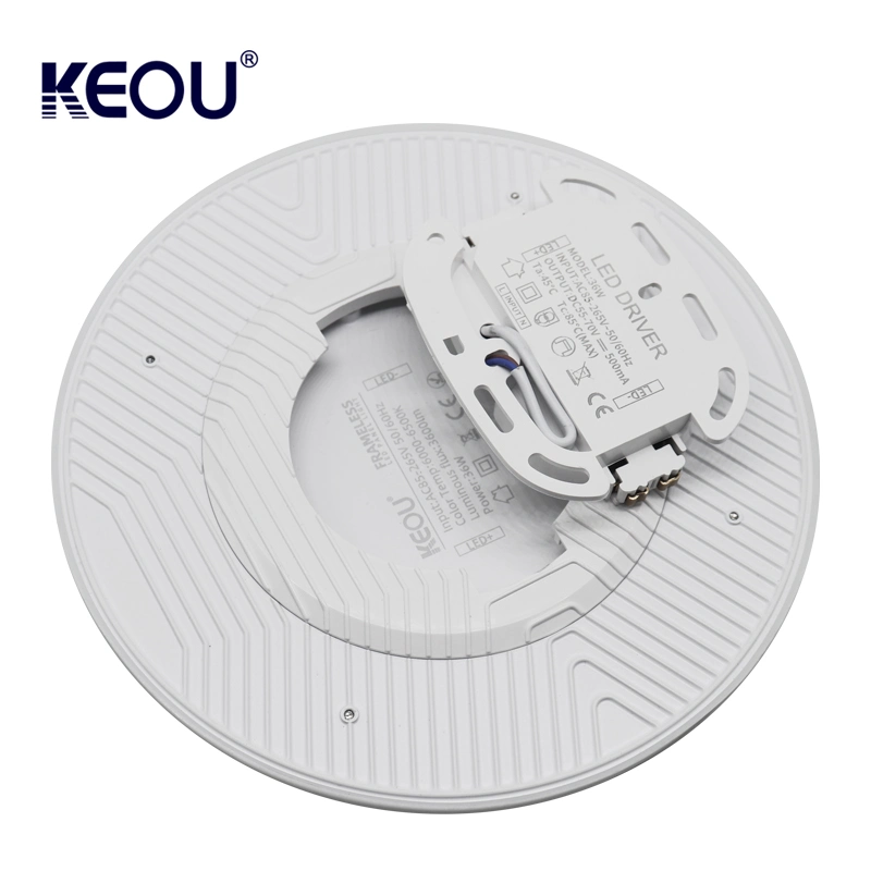 Light Ceiling Modern 36W Round LED Surface Panel Ceiling Design