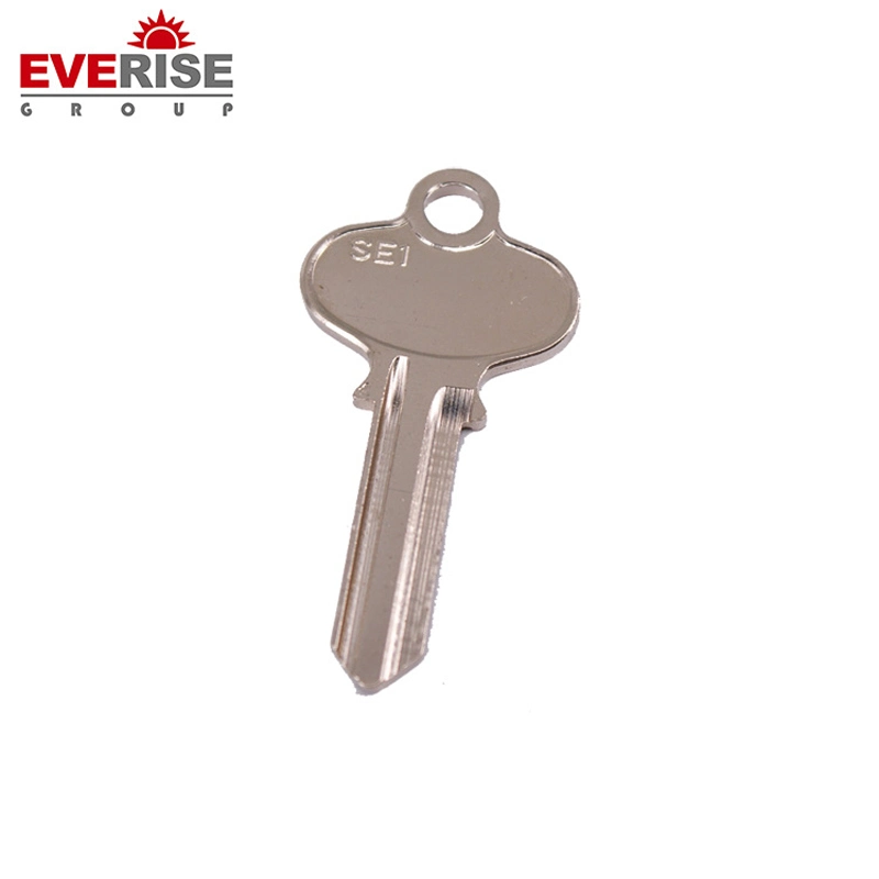 Key with Different Material Nickel Plated Surface Used for Door