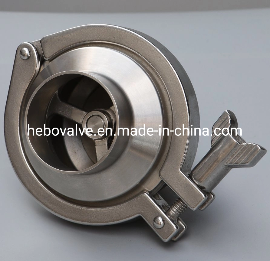 3A/SMS/DIN Sanitary Stainless Steel Union End Check Valve, SS304/SS316L