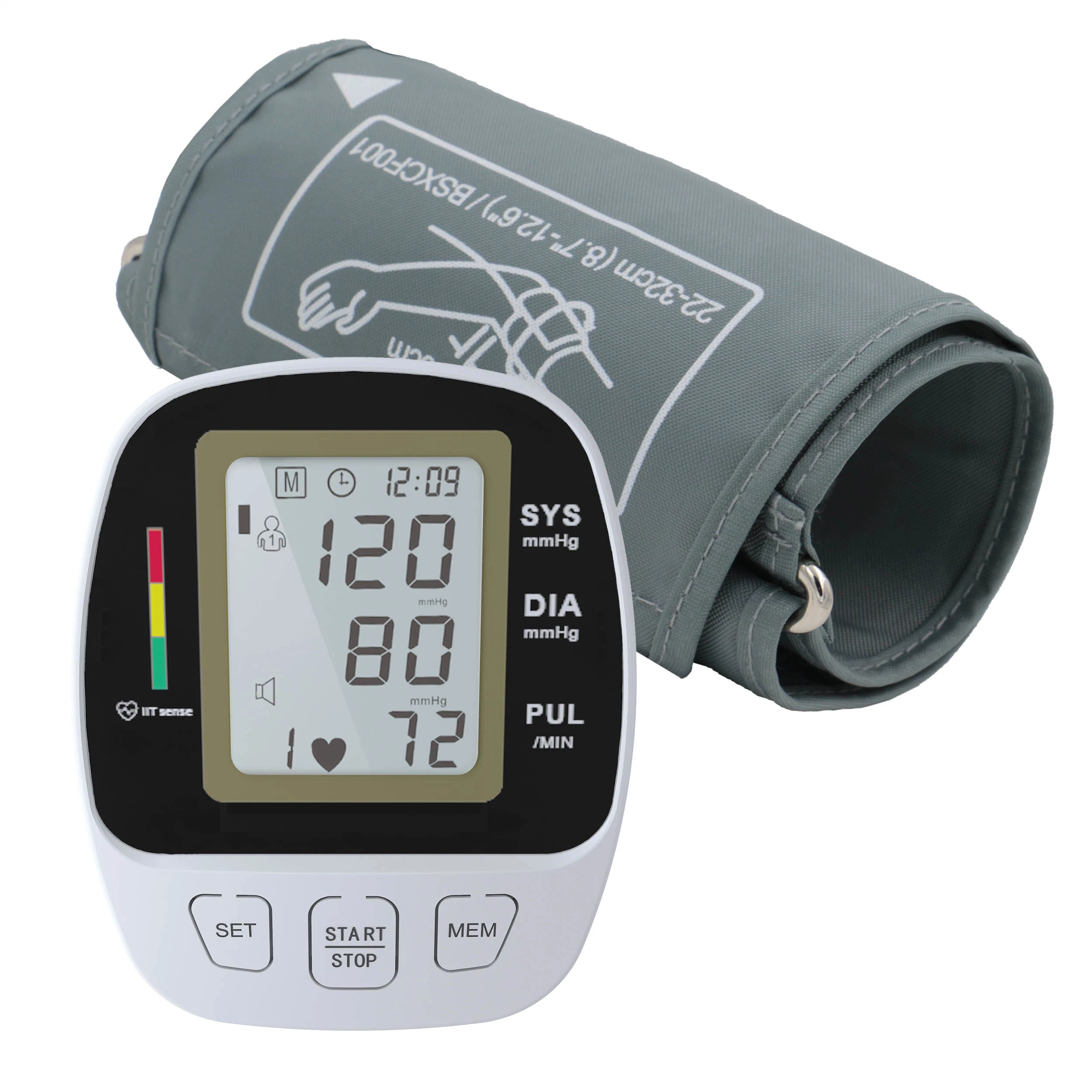 Bp Apparatus CE BSCI Approved Electronic Sphygmomanometer Automatic Bp Monitor a Digital Smart Arm Blood Pressure Monitor