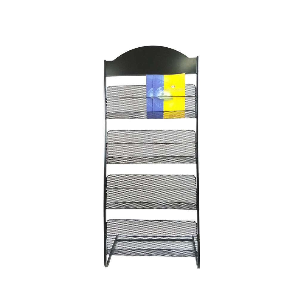 Custom Retail Shop Wire Book Brochure Poster Vertical Display Rack