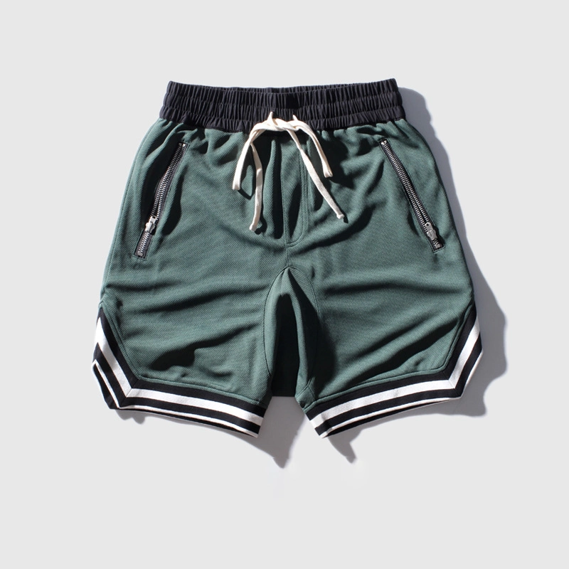 Wholesale/Supplier Custom Summer Men Cargo Shorts Pants New Design Plus Size Zip Side Pocket Men&prime; S Shorts Fashion Mesh Drawstring Short