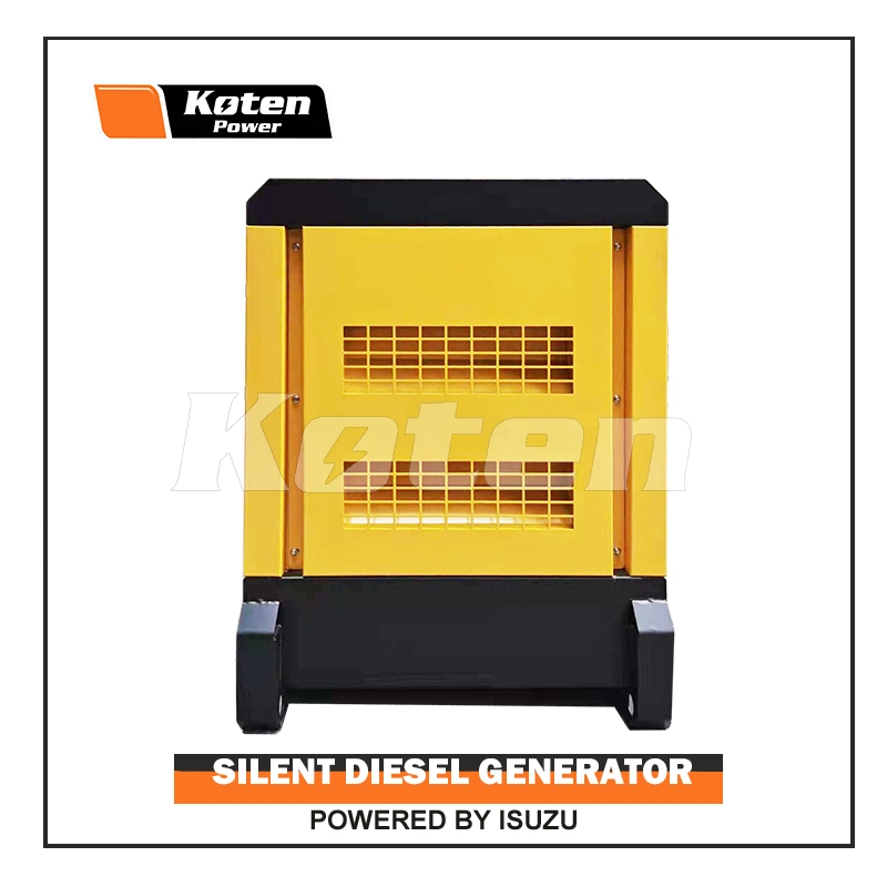 60Hz Single Phase 120/240V 40kw 40kVA Electric Silent Diesel Power Engine Generator