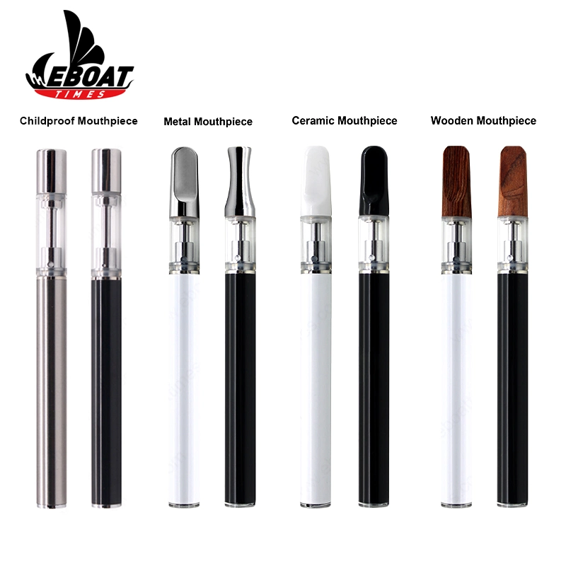 Batería desechable VAPE Pen Glass Tank 0,5ml 350 mAh Lápiz grueso VAPE