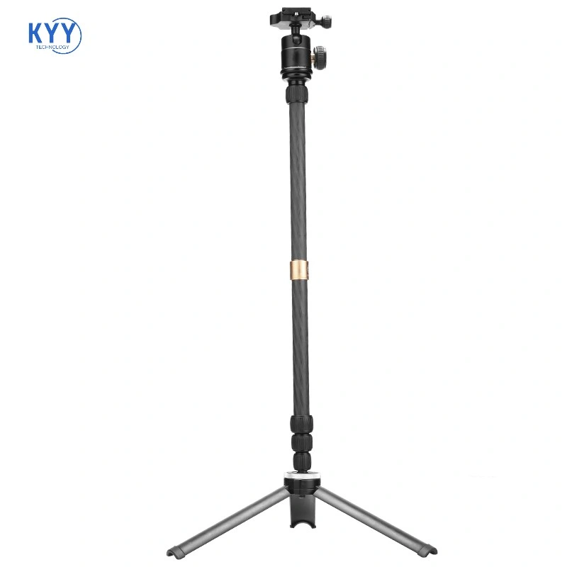 Professional Carbon Fiber Tripod for Camera Travel DSLR Tripod for Video Digital 10kg Load Ball Head Tripod Camera