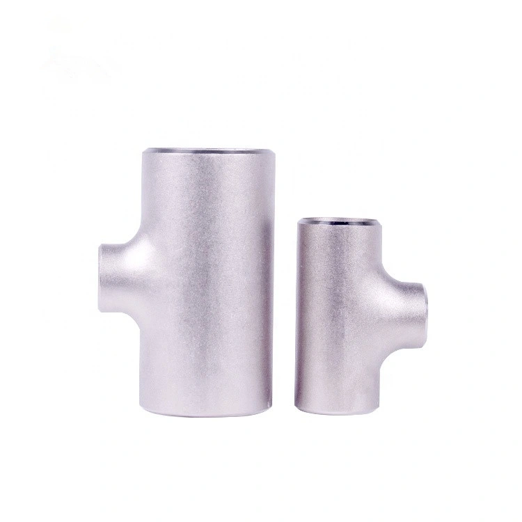 ASTM B363 Gr. 12 Titanium Reducer Tee Pipe Fitting