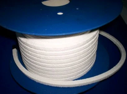 Набивка PTFE фторопластового сальника упаковки, тефлоновой подложки для промышленных уплотнение с использованием белого и черного и желтого цвета