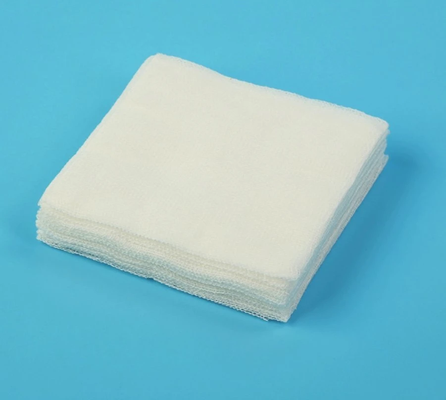 Absorbant OEM 100% coton comprimé absorber les liquides rouleau de gaze pour Cliniques hospitalières de bonne qualité