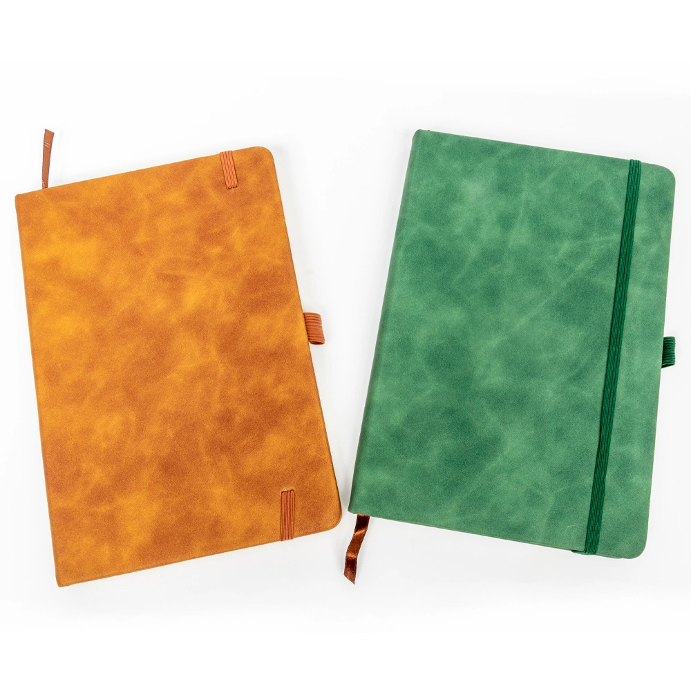 L'impression personnalisée A5 A6 cuir synthétique pour ordinateur portable ordinateur portable de journal