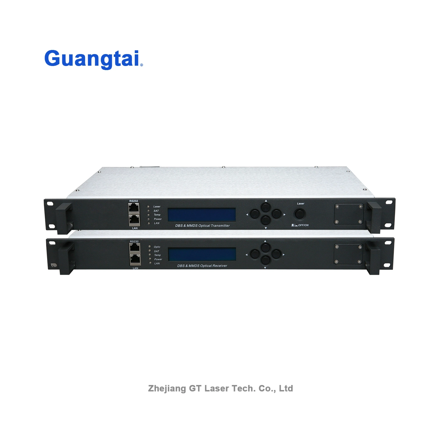 Guangtai Smatv 45~860MHz & 950~2600MHz Analog Optical Satellite Receiver Hrs-26A