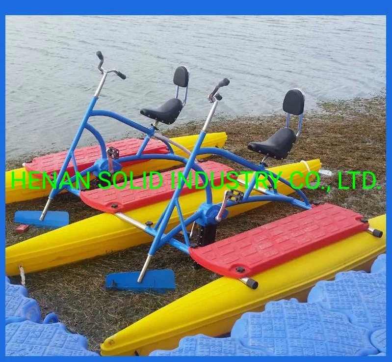 Water Play Equipment Leisure Sport Games Single Seat Two Seater Three Seaters Water Bike Bicycle