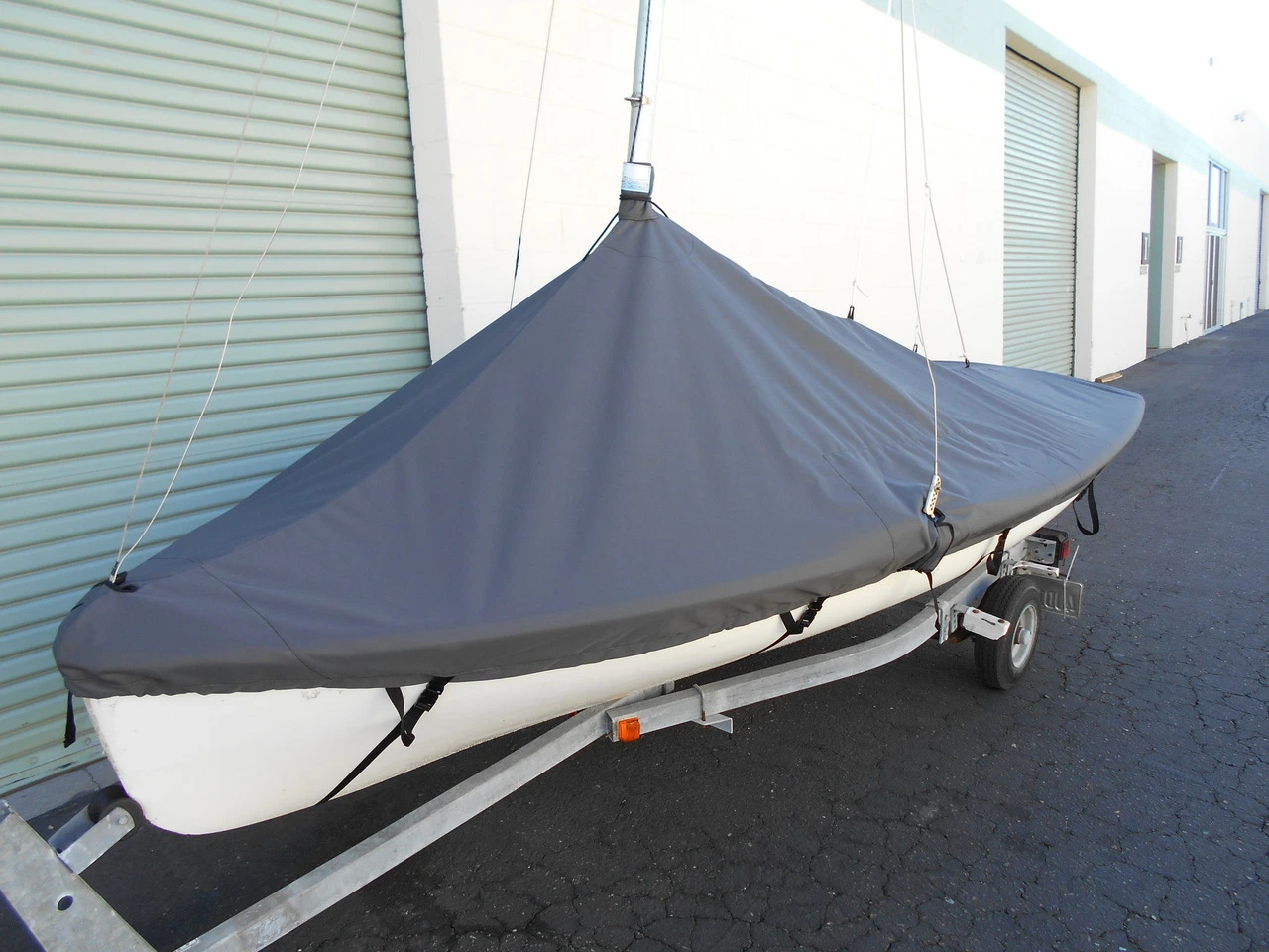 Uneed Full Range Boat Cover Heavy Duty Polyester Universal Boat Cover