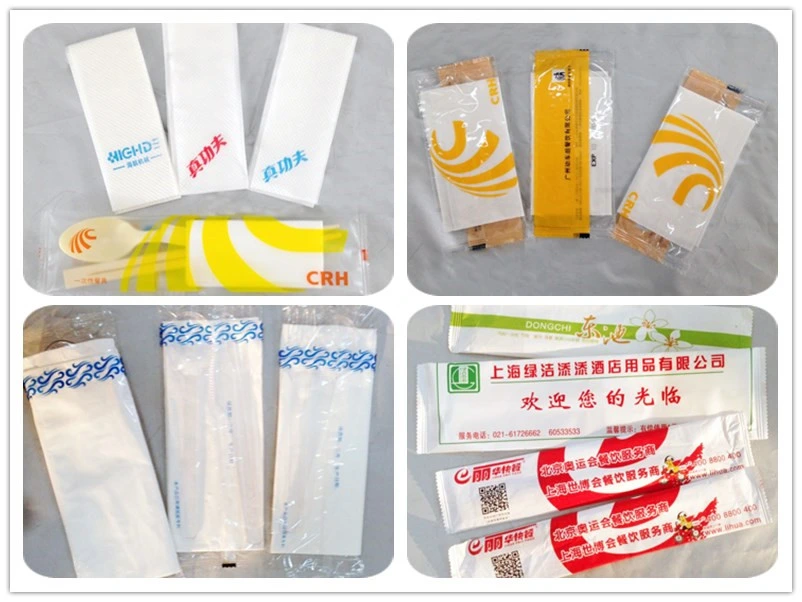 Disposable Tableware Disware Automatic Napkin Plastic Cutlery Packaging Manufacturer