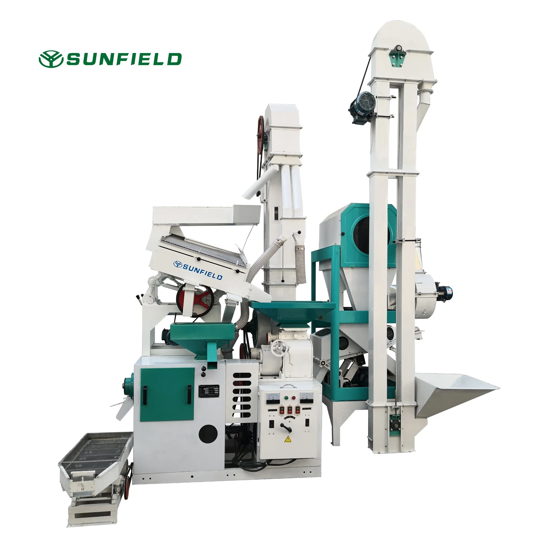 20mt Per Day Agricultural High Quality Emery Roller Rice Whitener Automatic Combined Rice Milling Machine Rice Machine