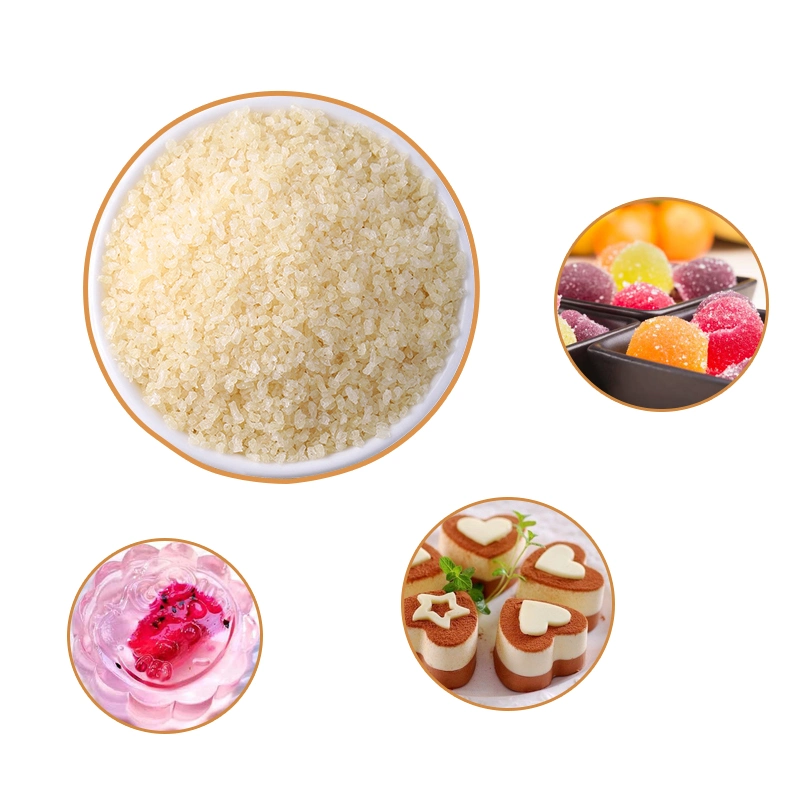 Halal Certificate Edible Bovine Skin Edible Gelatin Powder for Food Industry