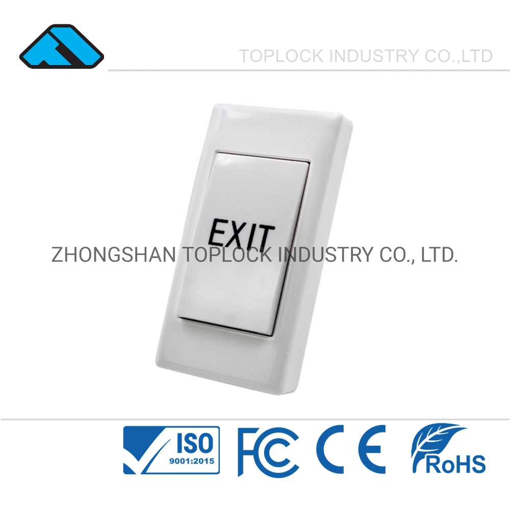 Electronic Exit Switch Door Press Button with Electromagnetic Lock Strike