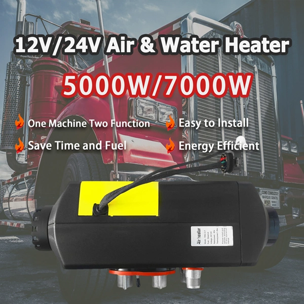 5kw 12V Air and Water Diesel Parking Heater Can Heat Air and Water at The Same Time