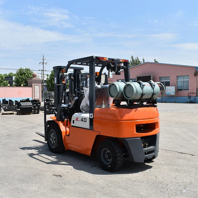 4ton LPG/gasolina Forklift con China o Japón Motor, precios competitivos