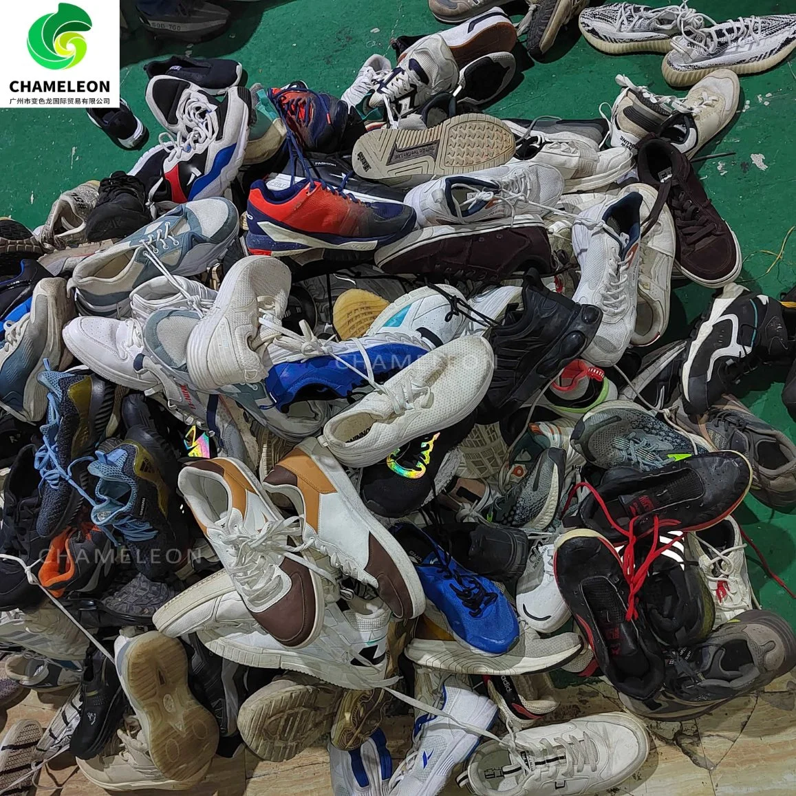 Barato usado Zapatos Stock en Bales Mixed Second Hand Sports Zapatillas de Sneakers