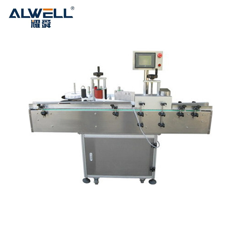 Latest Automatic Round Plastic Makeup Setting Spray Bottle Sticker Labeling Machine Price