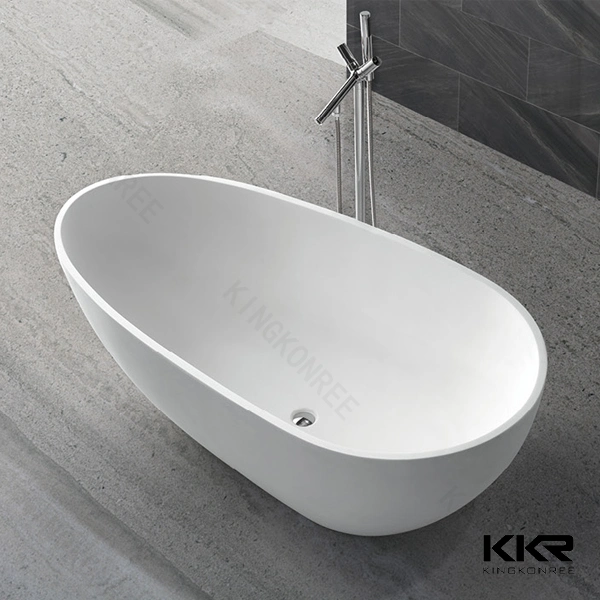 Artificial Stone Resin Free Standing Modern Design Bath