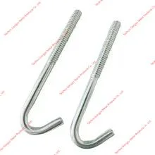 J Type Anchor Bolt Embedded Parts Material Specifications Can Be Customized M10m12m14 J Type Anchor Bolts M30