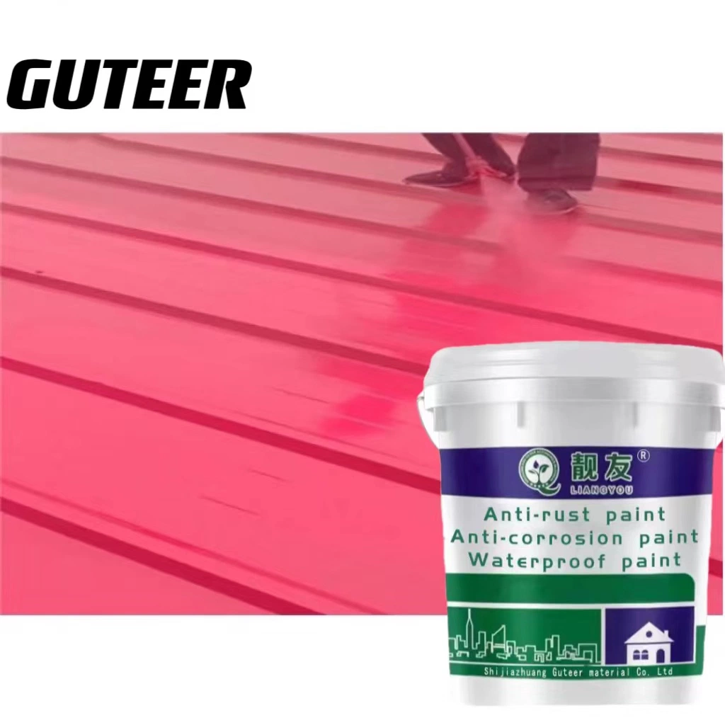 Acrylic Waterborne Antirust Paint for Steel Structures on Metal Surfaces