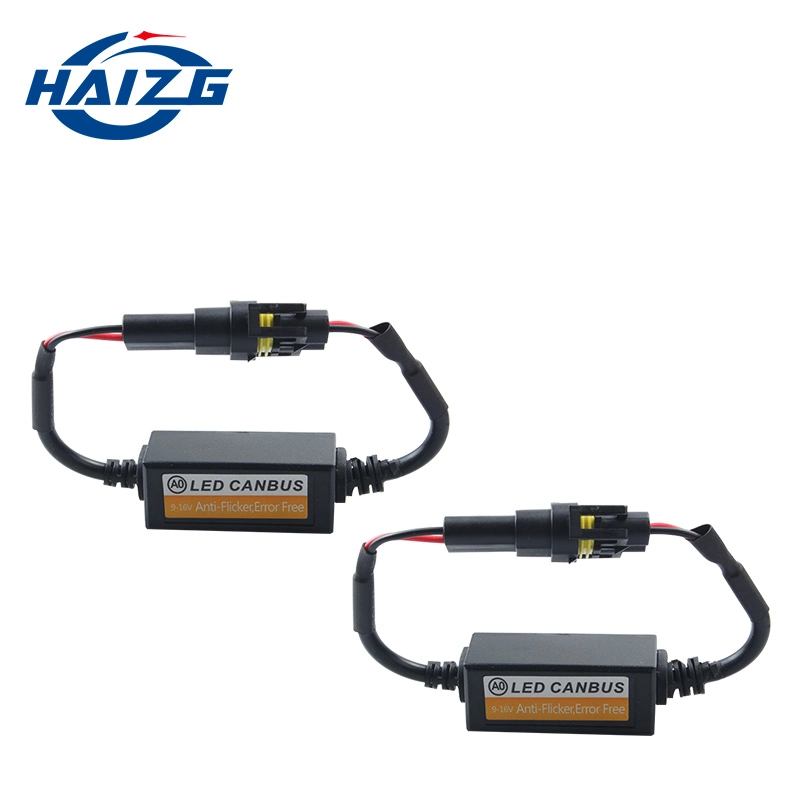 Haizg LED Headlight H7 Error Anti Flicker Resistor Light Decoder H11 LED Car Bulbs Decoder