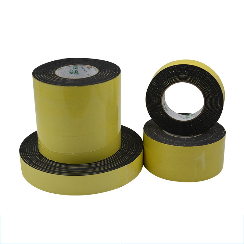 Black / White Single / Double Sided PE / EVA Foam Material Tape Jumbo Roll