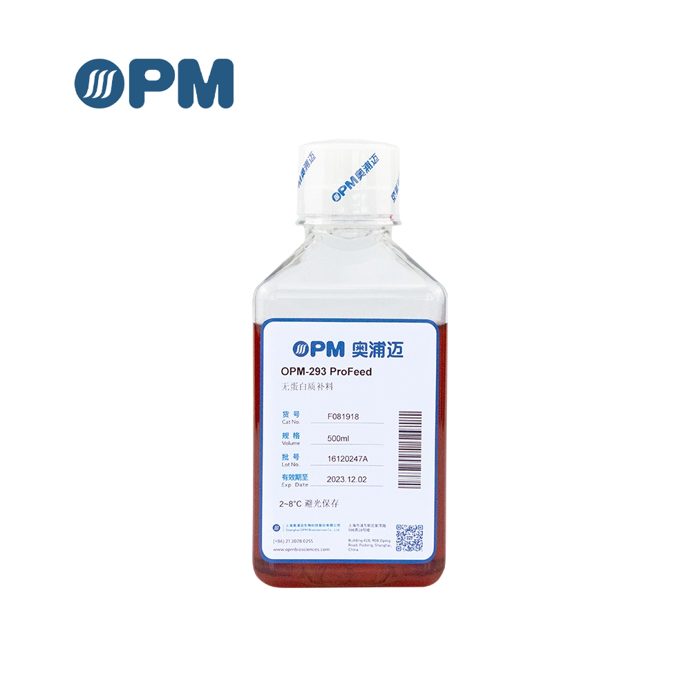 OPM-293 ProFeed para transfección transitoria y expresión de proteínas