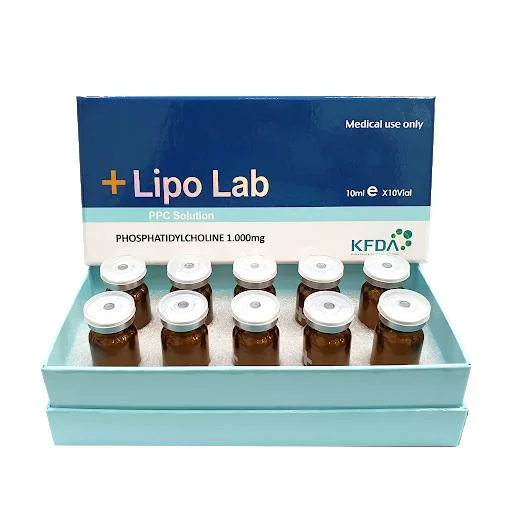 Korea Lipo Lab Ppc Lipolytic Solution Injectable Lipolab Lipolysis Slimming Solution Fat Dissolving Injection for Weight Loss