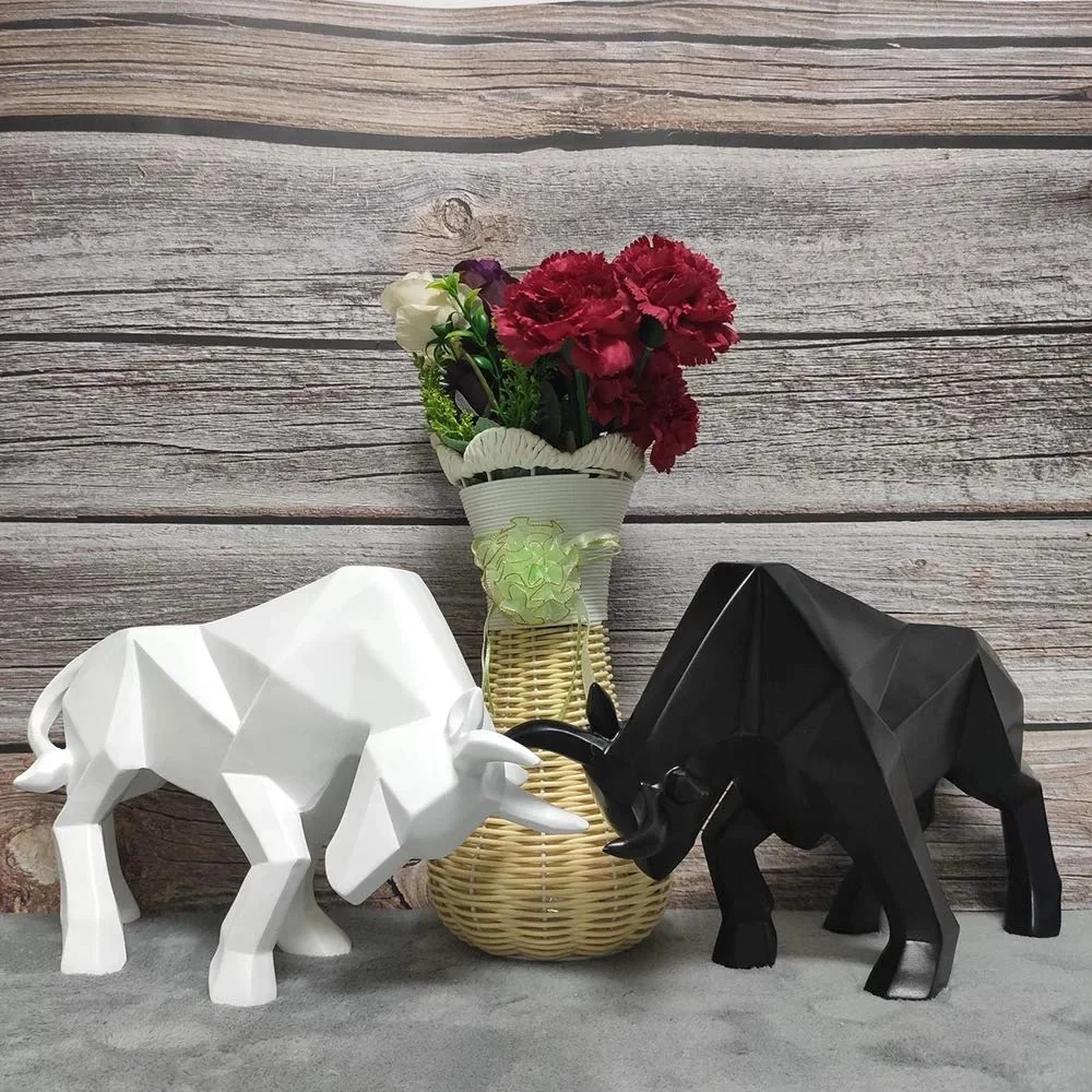 Resumen La figurilla Bull Home ornamento decorativo