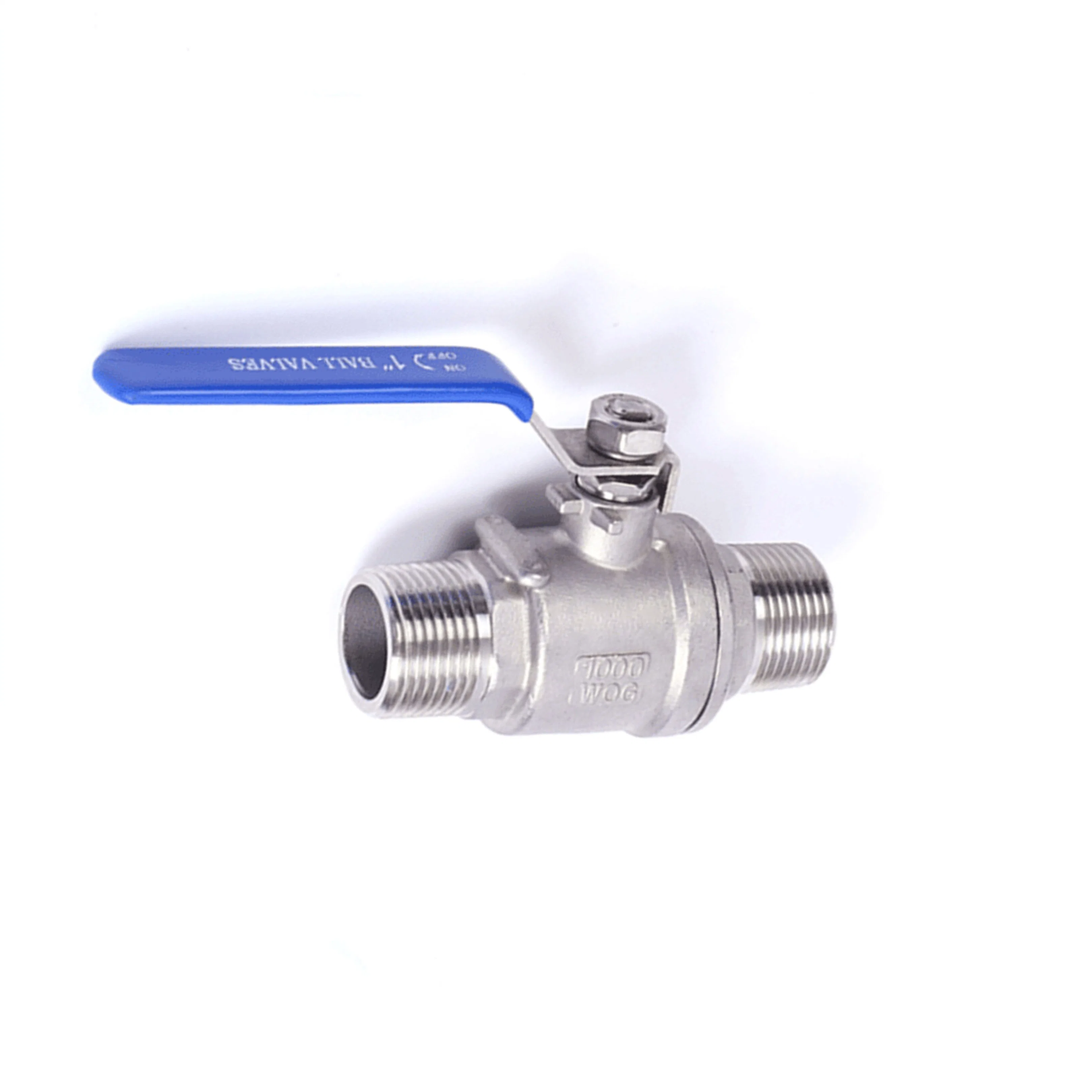 1/2"-2"Stainless Steel 304 Pairs of Silk Ball Valve Outside Home Water Pipe Valve Switch Valve Industry