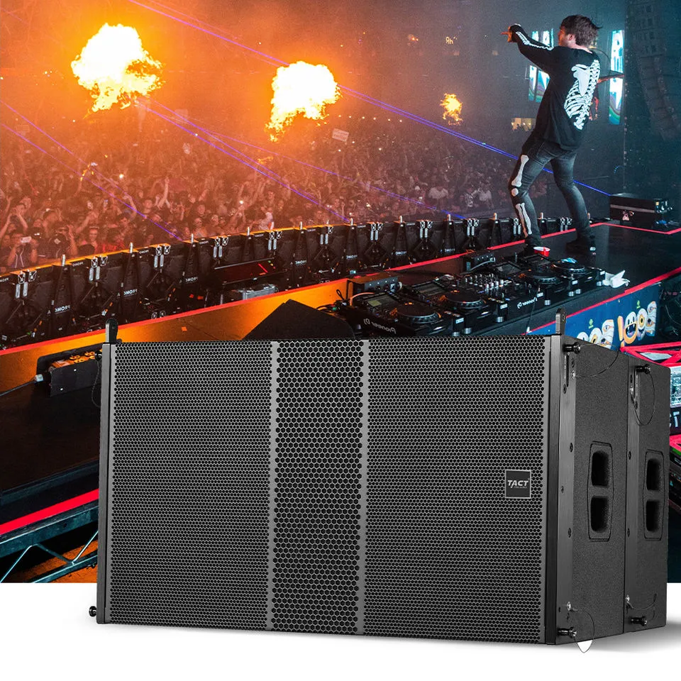 Tact L210 Outdoor Use Double 10 pulgadas Speakers Line Array Gran orador de eventos