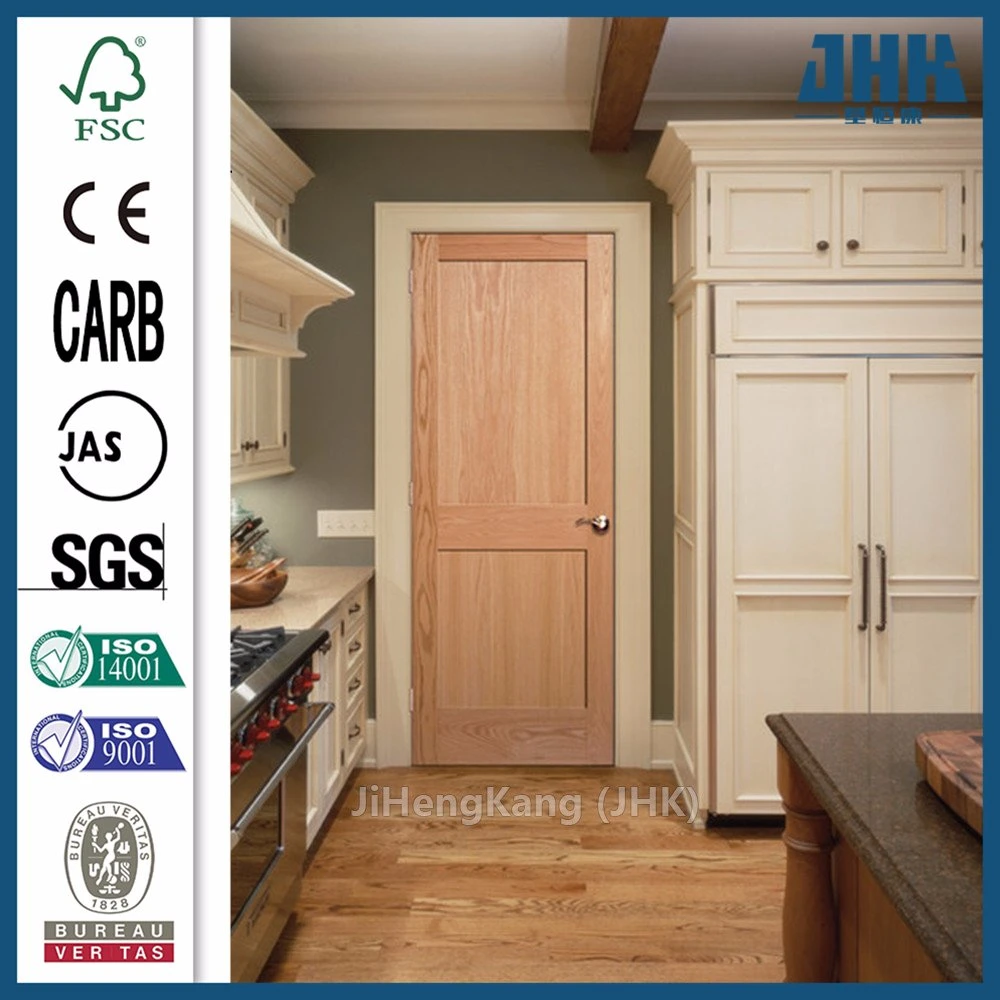 Jhk Kitchen Cabinets Pine Wood PVC Shaker Closet Panel Door